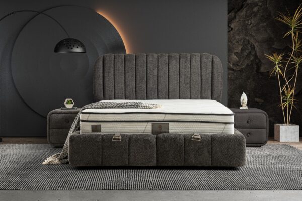 Boxspring Royal Grijs