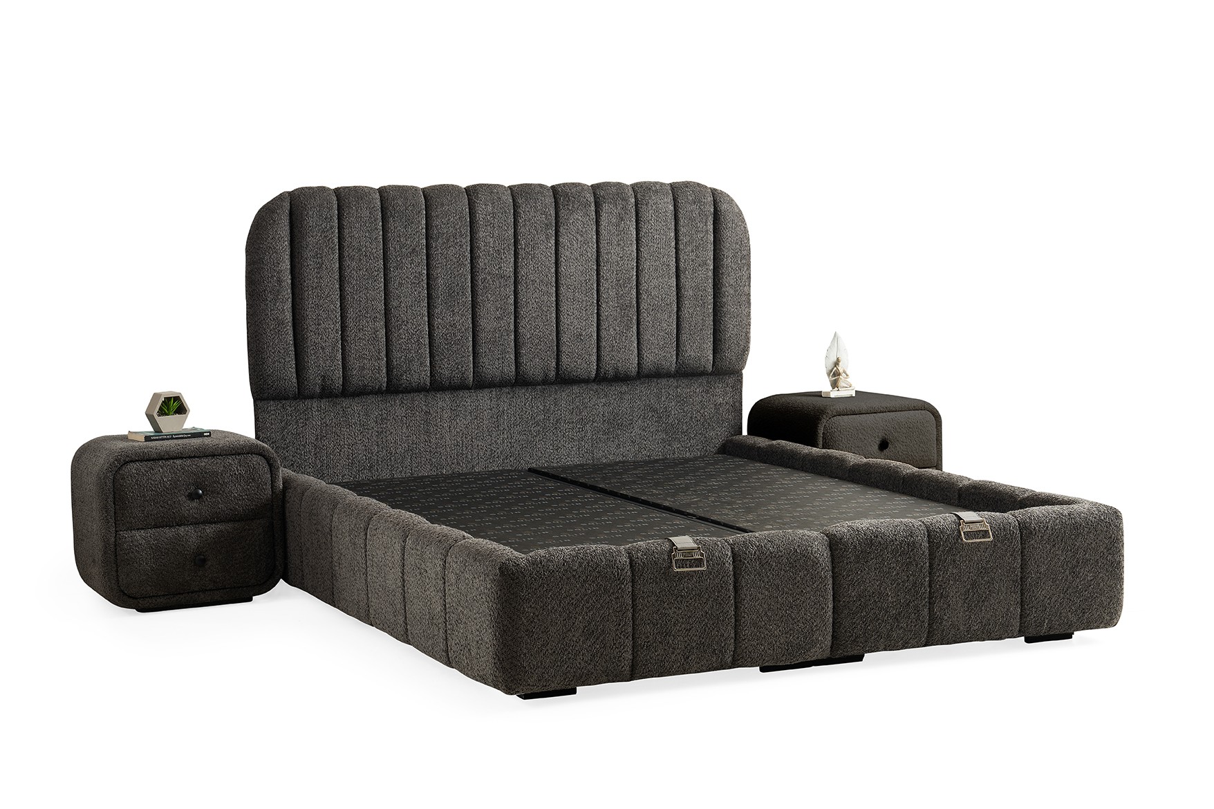 Boxspring Royal Grijs