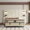 Boxspring Vanessa Crème wit