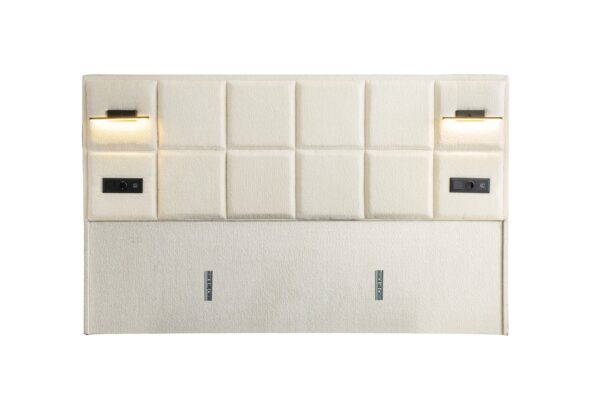 Boxspring Vanessa Crème wit