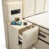 Boxspring Vanessa Crème wit