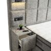 Boxspring Vanessa Grijs