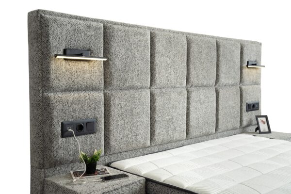 Boxspring Vanessa Grijs