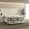Boxspring Pella Crème wit
