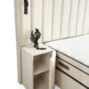 Boxspring Pella Crème wit