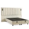 Boxspring Pella Crème wit