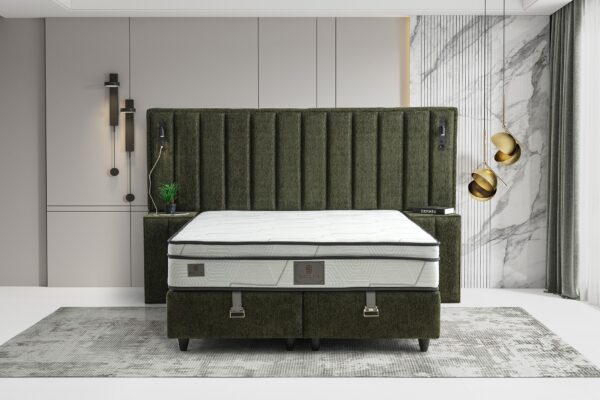 Boxspring Pella Groen