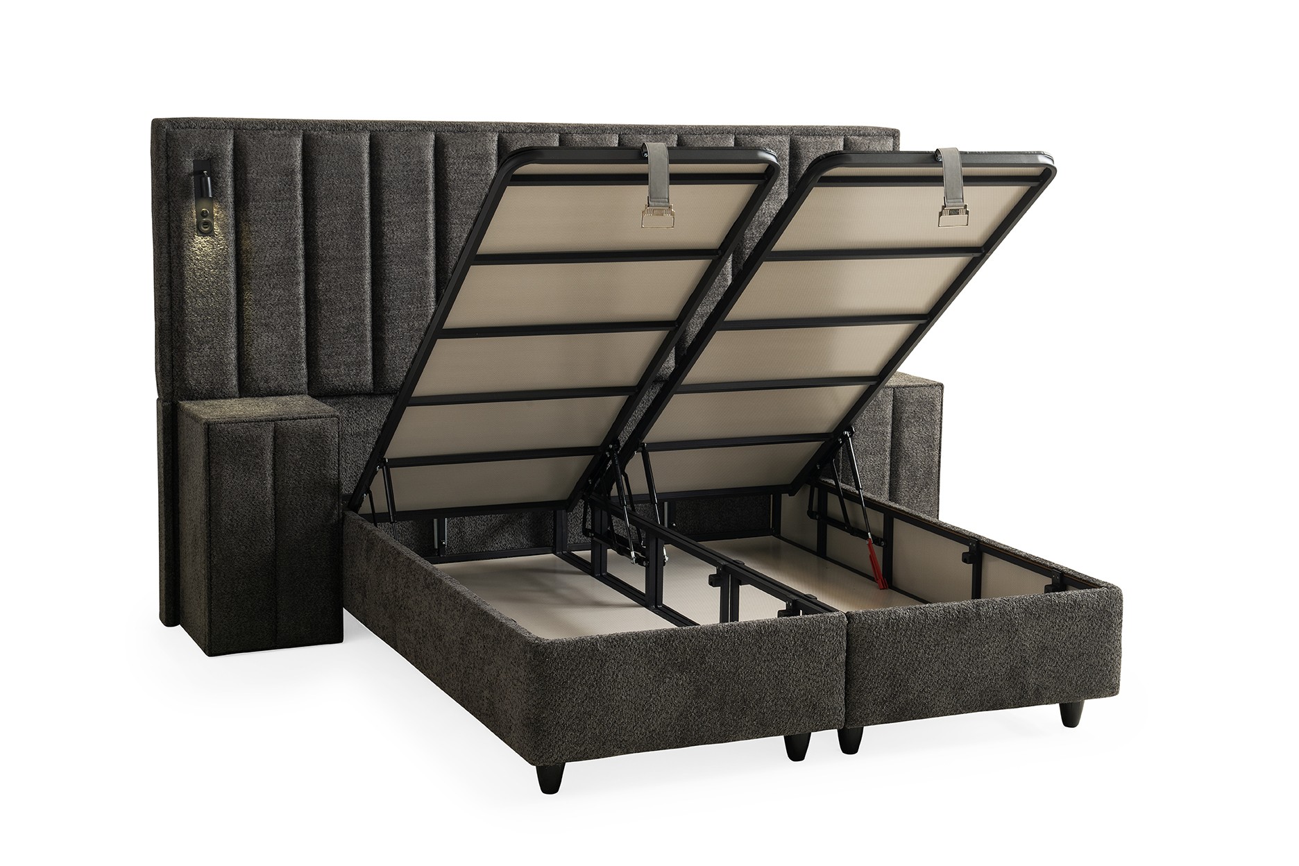 Boxspring Pella Grijs