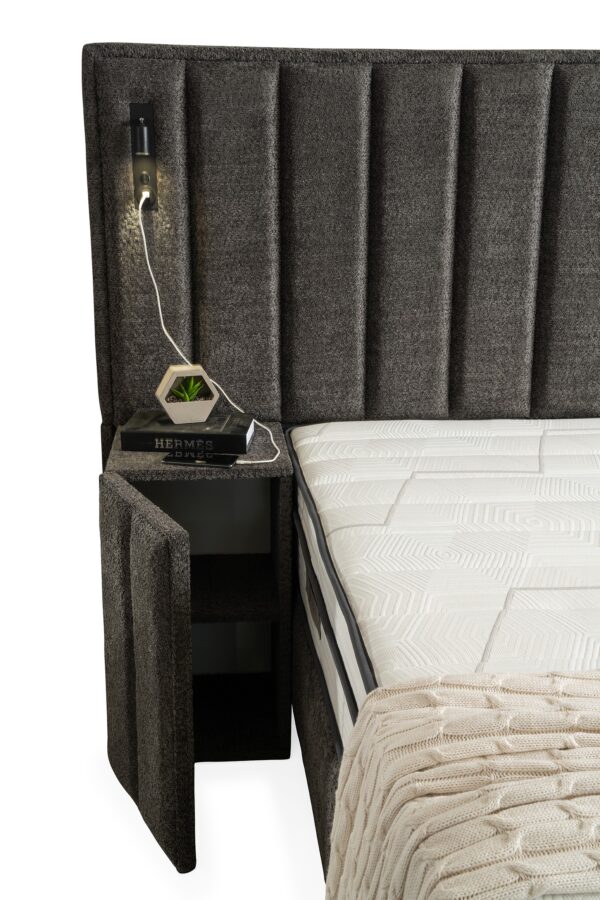 Boxspring Pella Grijs
