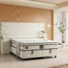 Boxspring Calista Crème wit