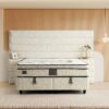 Boxspring Calista Crème wit