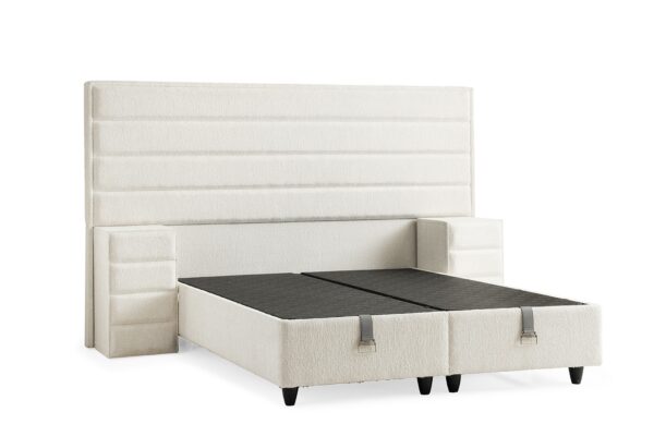 Boxspring Calista Crème wit