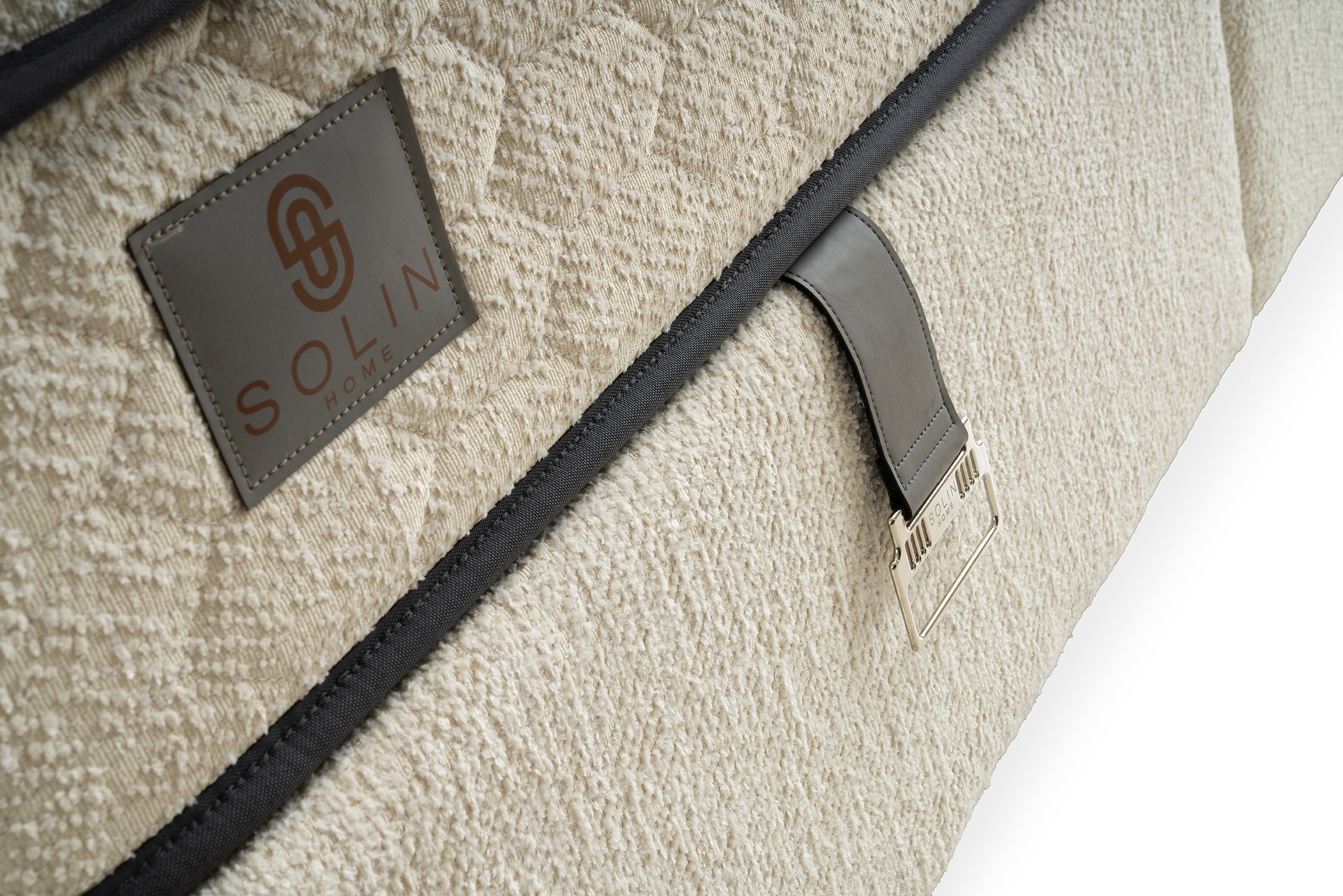Boxspring Calista Crème wit