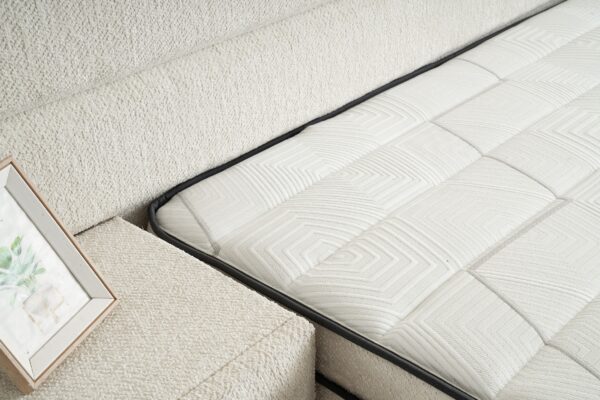 Boxspring Calista Crème wit