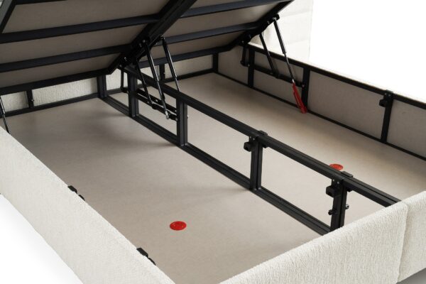 Boxspring Calista Crème wit