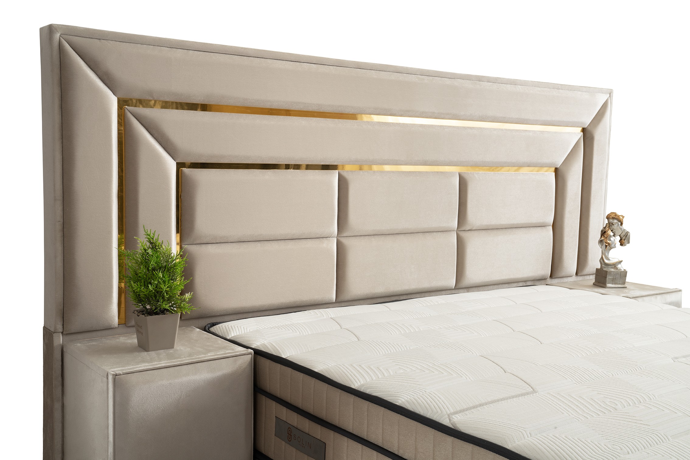 Boxspring Luxury Goud