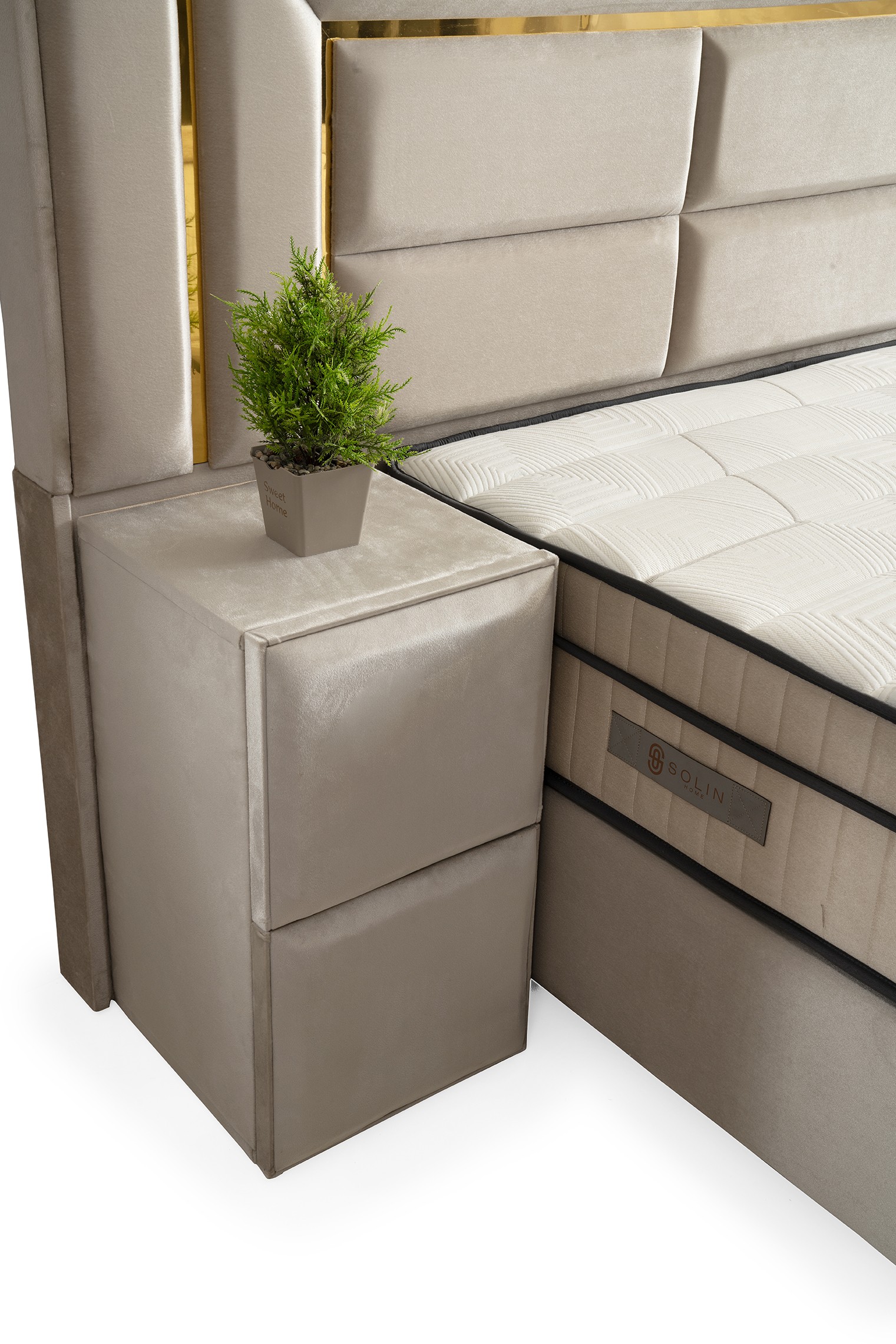 Boxspring Luxury Goud