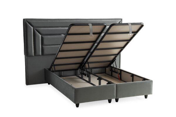Boxspring Luxury Zilver