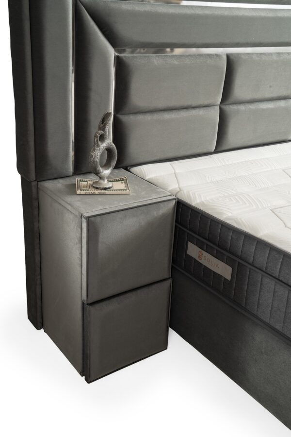 Boxspring Luxury Zilver