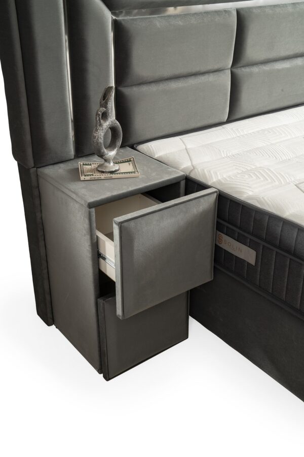 Boxspring Luxury Zilver