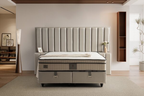 Boxspring Kilkenny Crème wit