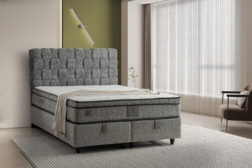 Boxspring Hasir Grijs