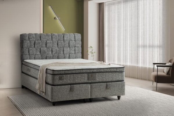 Boxspring Hasir Grijs