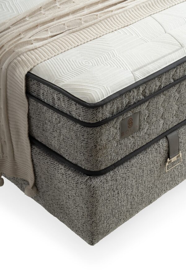 Boxspring Hasir Grijs