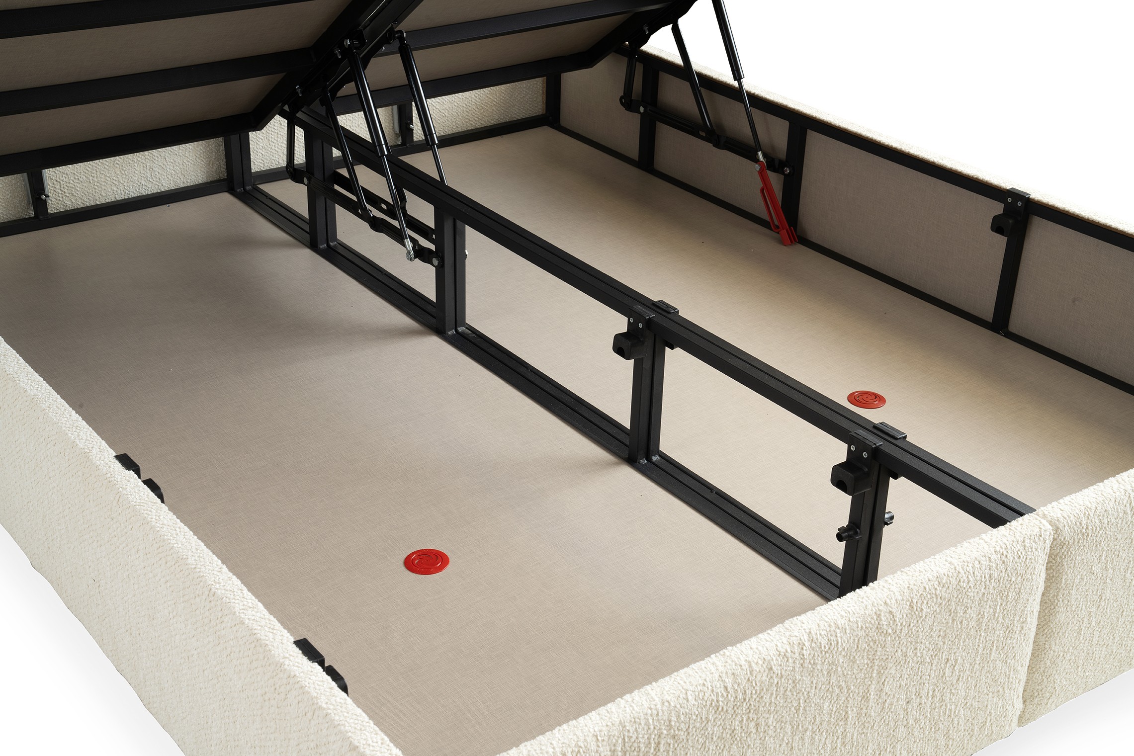 Boxspring Hasir Crème wit