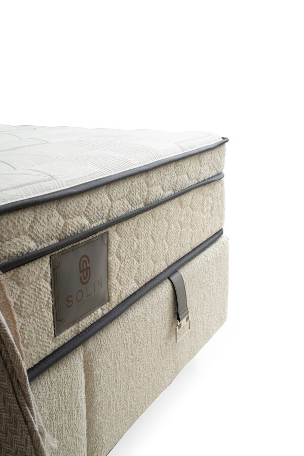 Boxspring Hasir Crème wit