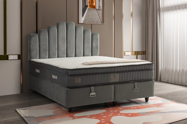 Boxspring Marsi Grijs