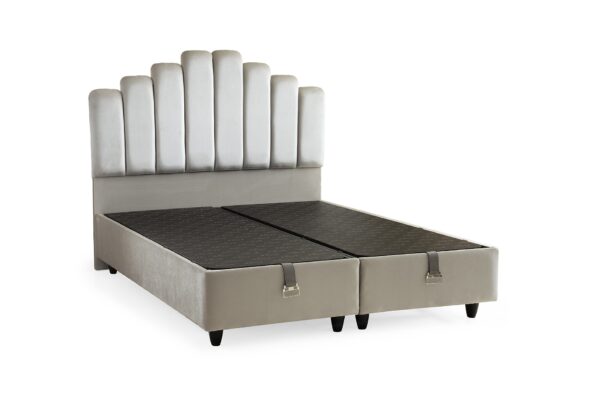 Boxspring Marsi Crème wit