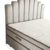Boxspring Marsi Crème wit
