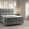 Boxspring Pufy Grijs