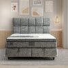 Boxspring Pufy Grijs