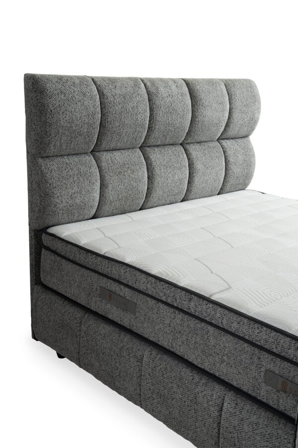 Boxspring Pufy Grijs