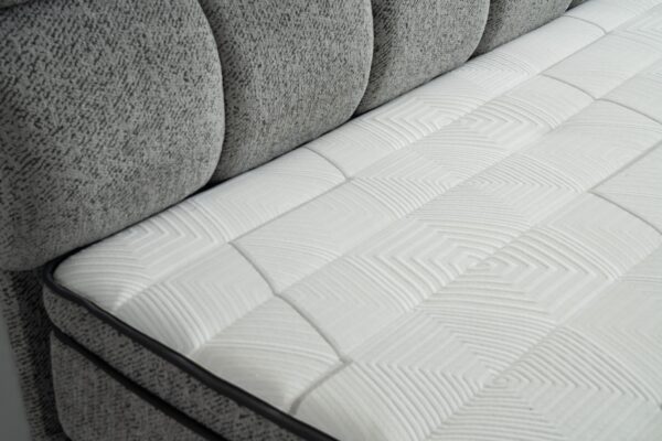Boxspring Pufy Grijs