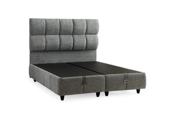 Boxspring Pufy Grijs