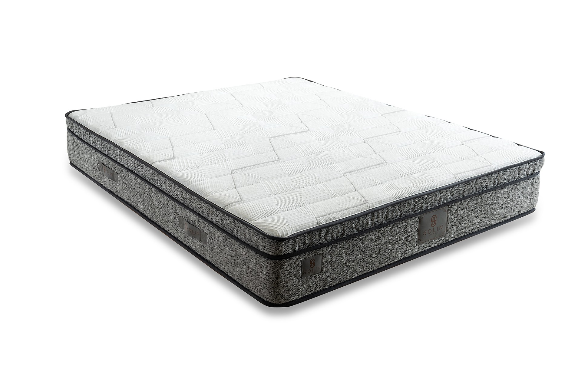 Boxspring Pufy Grijs