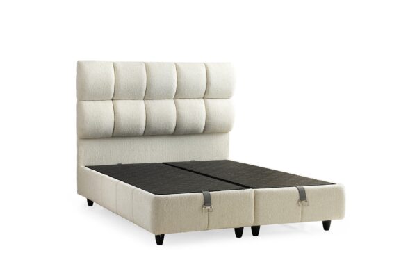 Boxspring Puffy Crème wit