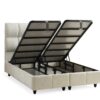 Boxspring Puffy Crème wit