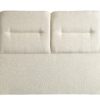 Boxspring Derin Crème wit