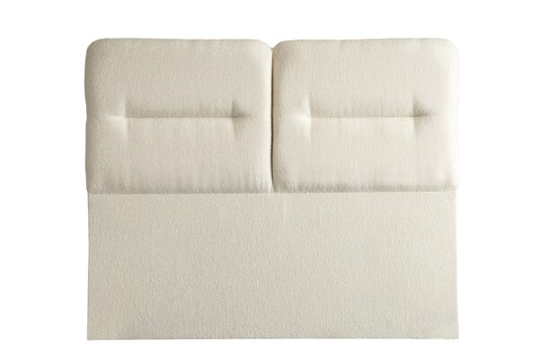Boxspring Derin Crème wit