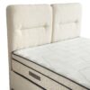 Boxspring Derin Crème wit