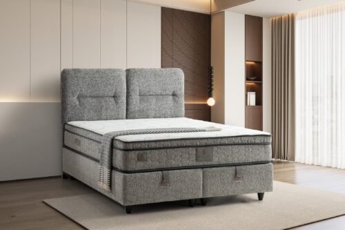 Boxspring Derin Grijs