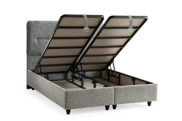 Boxspring Derin Grijs