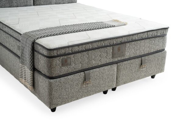 Boxspring Derin Grijs