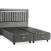 Boxspring Guzide Zilver