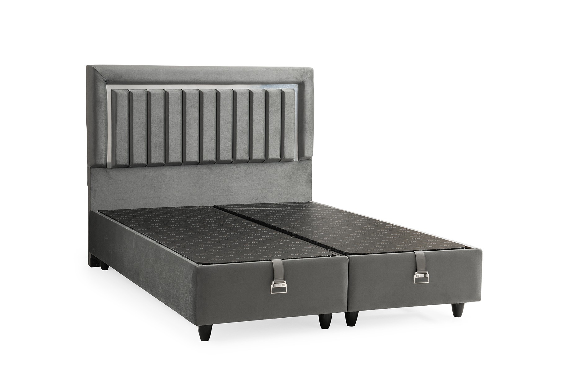Boxspring Guzide Zilver