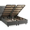 Boxspring Guzide Zilver
